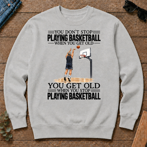 Vintage You Get Old When You Stop Playing Basketball - ash - CS2D-Ash