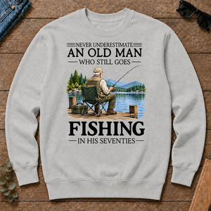 An Old Man Who Still Goes Fishing In His Seventies - ash - CS2D-Ash