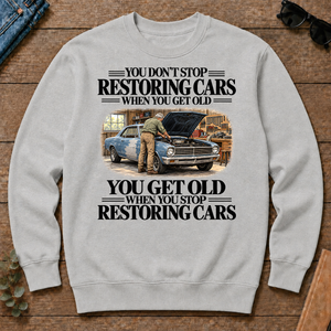Don't Stop Restoring Cars Vintage Art - ash - CS2D-Ash