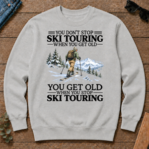 Don't Stop Ski Touring Vintage Art - ash - CS2D-Ash