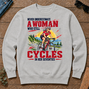 A Woman Still Cycles In Her 70s - ash - CS2D-Ash