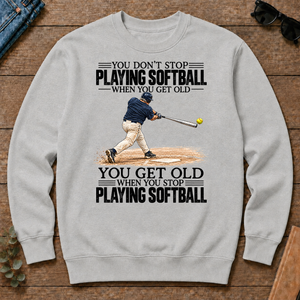 Vintage You Get Old When You Stop Playing Softball - ash - CS2D-Ash