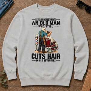 An Old Man Still Cuts Hair In His 70s - ash - CS2D-Ash