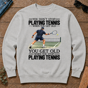 Vintage You Get Old When You Stop Playing Tennis - ash - CS2D-Ash