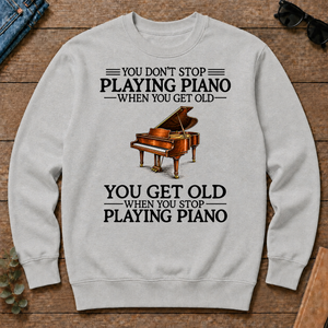 Don't Stop Playing Piano Vintage Art - ash - CS2D-Ash