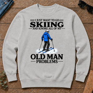 I Just Want To Go Skiing Vintage - ash - CS2D-Ash