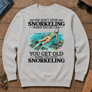 Don't Stop Snorkeling Vintage Art - ash - CS2D-Ash