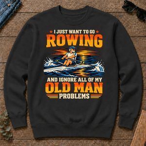 I Just Want To Go Rowing - black - CS2D-Black