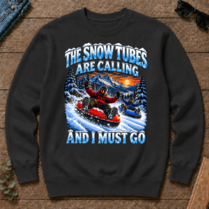 Snow Tubes Are Calling And I Must Go - black - CS2D-Black