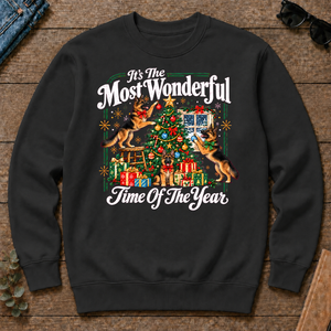 Wonderful Christmas German Shepherd - black - CS2D-Black