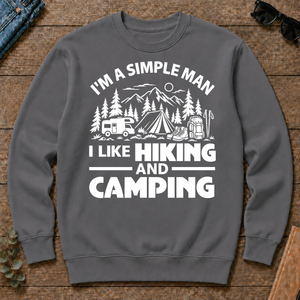 I Like Hiking And Camping - charcoal - CS2D-Charcoal
