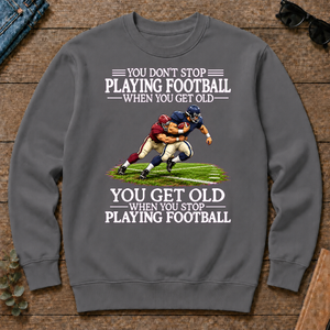 Old Man Don't Stop Football - charcoal - CS2D-Charcoal