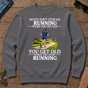 Old Man Don't Stop Running - charcoal - CS2D-Charcoal