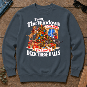 From the Windows to the Walls American Pit Bull Terrier - dark-heather - CS2D-DarkHeather