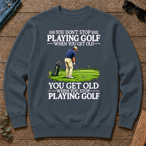 Old Man Don't Stop Golf - dark-heather - CS2D-DarkHeather