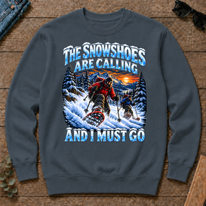 Snowshoes Are Calling And I Must Go - dark-heather - CS2D-DarkHeather
