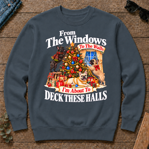 From the Windows to the Walls French Bulldog - dark-heather - CS2D-DarkHeather