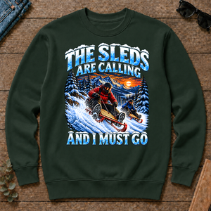 Sleds Are Calling And I Must Go - forest-green - CS2D-ForestGreen