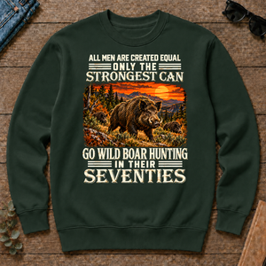 Wild Boar Hunting Strongest Man In Seventies - forest-green - CS2D-ForestGreen