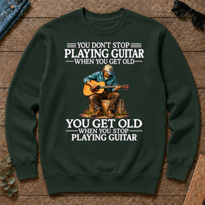 Old Man Don't Stop Playing Guitar - forest-green - CS2D-ForestGreen
