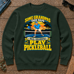 Real Grandpas Play Pickleball - forest-green - CS2D-ForestGreen