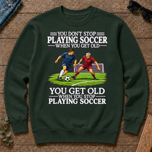Old Man Don't Stop Soccer - forest-green - CS2D-ForestGreen