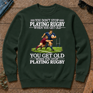 Old Man Don't Stop Rugby - forest-green - CS2D-ForestGreen