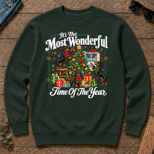 Wonderful Christmas Dachshund - forest-green - CS2D-ForestGreen
