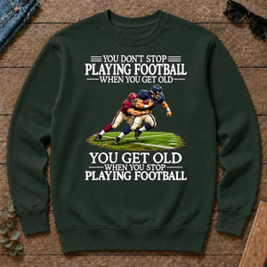 Old Man Don't Stop Football - forest-green - CS2D-ForestGreen