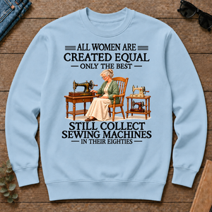 Still Collect Sewing Machines 80S - light-blue - CS2D-LightBlue