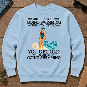 Don't Stop Going Swimming Woman - light-blue - CS2D-LightBlue