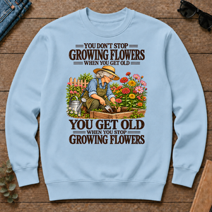 You Get Old When You Stop Growing Flowers - light-blue - CS2D-LightBlue