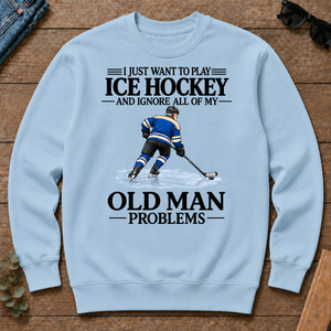 I Just Want To Play Ice Hockey - light-blue - CS2D-LightBlue