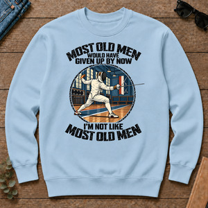 Fencing Most Old Men Would Have Given Up By Now - light-blue - CS2D-LightBlue