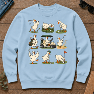 Funny Ducks Playing Golf - light-blue - CS2D-LightBlue