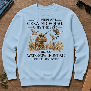 All Men Are Created Equal Only The Best Still Go Waterfowl Hunting In Their 70s - light-blue - CS2D-LightBlue