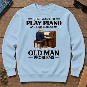 I Just Want To Play Piano - light-blue - CS2D-LightBlue