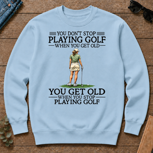 Don't Stop Playing Golf Funny - light-blue - CS2D-LightBlue