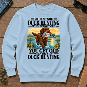 You Get Old When You Stop Duck Hunting - light-blue - CS2D-LightBlue