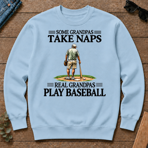 Real Grandpas Play Baseball Vintage - light-blue - CS2D-LightBlue