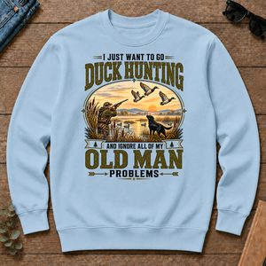 I Just Want To Go Duck Hunting & Ignore All Old Man Problems - light-blue - CS2D-LightBlue