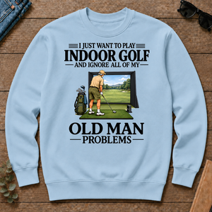 I Just Want To Play Indoor Golf - light-blue - CS2D-LightBlue