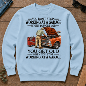 Don't Stop Working at a Garage - light-blue - CS2D-LightBlue