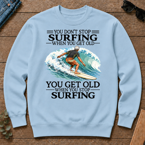 Don't Stop Surfing Vintage Art - light-blue - CS2D-LightBlue