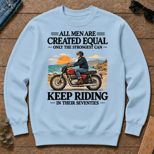 Only The Strongest Can Keep Riding In Their 70s - light-blue - CS2D-LightBlue