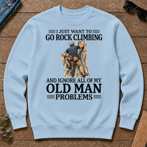 I Just Want To Go Rock Climbing - light-blue - CS2D-LightBlue