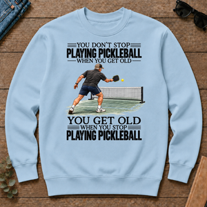 Vintage You Get Old When You Stop Playing Pickleball - light-blue - CS2D-LightBlue