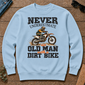 Never Underestimate An Old Man With A Dirt Bike - light-blue - CS2D-LightBlue