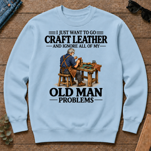 I Just Want To Craft Leather Vintage - light-blue - CS2D-LightBlue