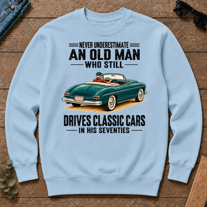 An Old Man Still Drives Classic Cars In His 70s - light-blue - CS2D-LightBlue
